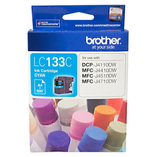 Brother LC133C Cyan Ink Cartridge LC-133C