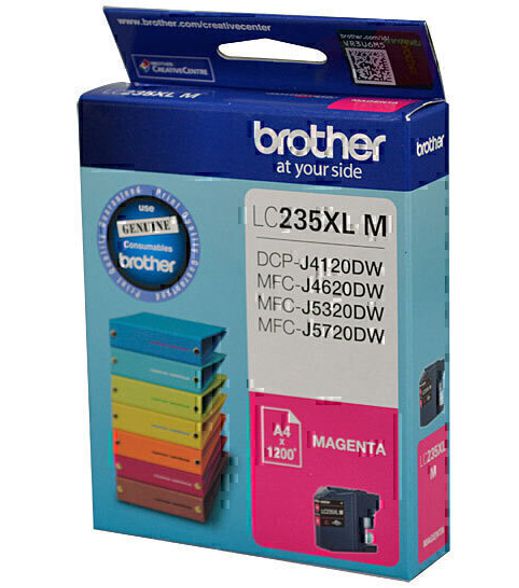 Brother LC235XLM High Yield Magenta Ink Cartridge LC-235XLMS