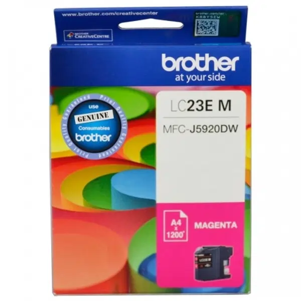 Brother LC23EM Magenta Ink Cartridge LC-23EM