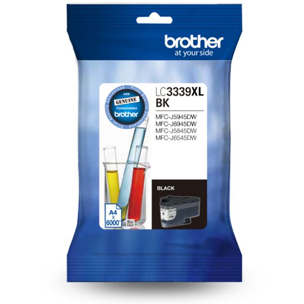 Brother LC3339XLBK High Yield Black Ink Cartridge LC-3339XLBK