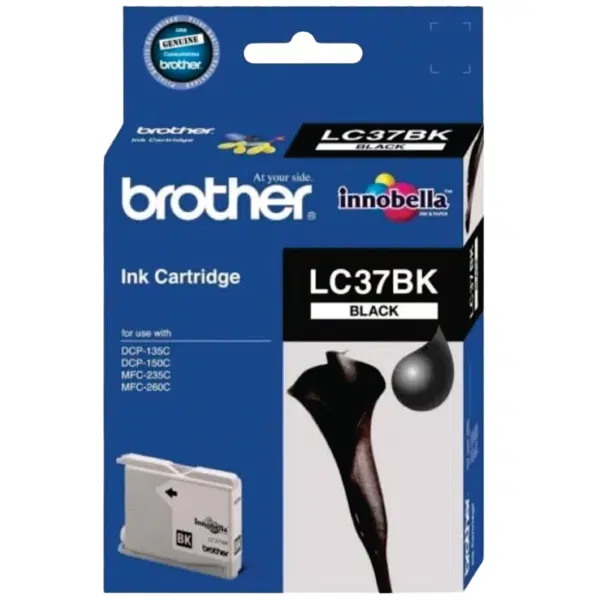 Brother LC37BK Black Ink Cartridge LC-37BK