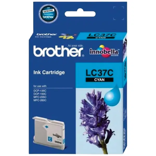 Brother LC37C Cyan Ink Cartridge LC-37C