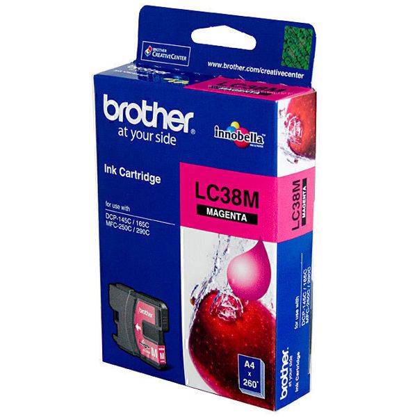 Brother LC38M Magenta Ink Cartridge LC-38M