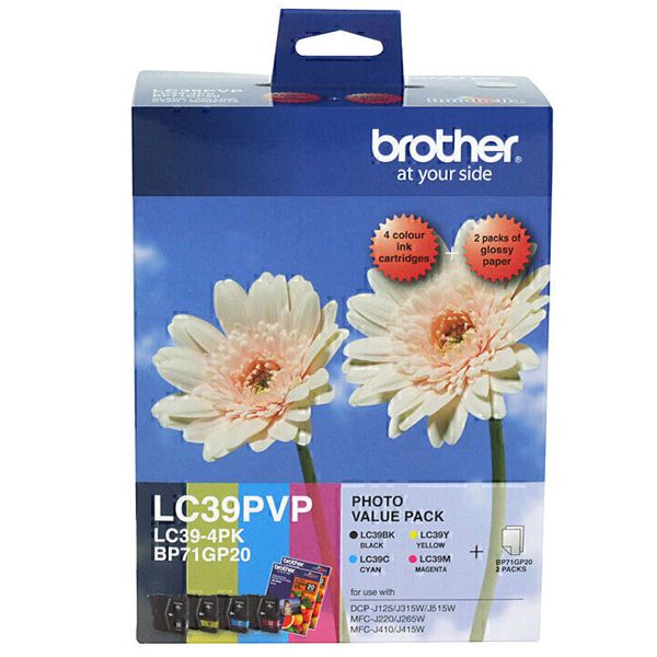 Brother LC39PVP Photo Value Pack