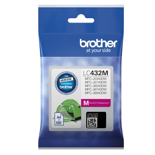 Brother LC432M Magenta Ink Cartridge LC-432M