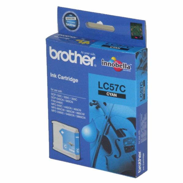 Brother LC57C Cyan Ink Cartridge LC-57C