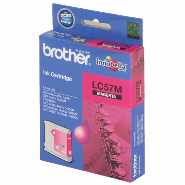 Brother LC57M Magenta Ink Cartridge LC-57M