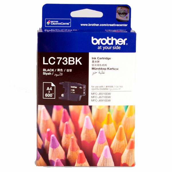 Brother LC73BK Black Ink Cartridge LC-73BK