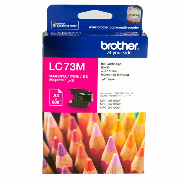 Brother LC73M Magenta Ink Cartridge LC-73M