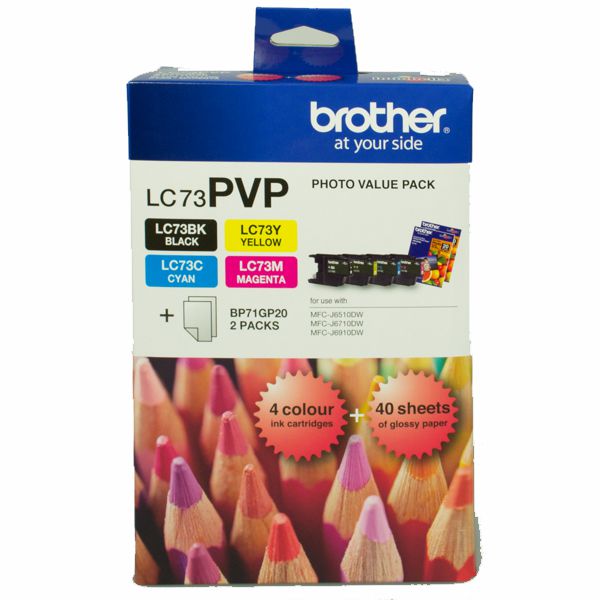 Brother LC73PVP Photo Value Pack LC-73PVP