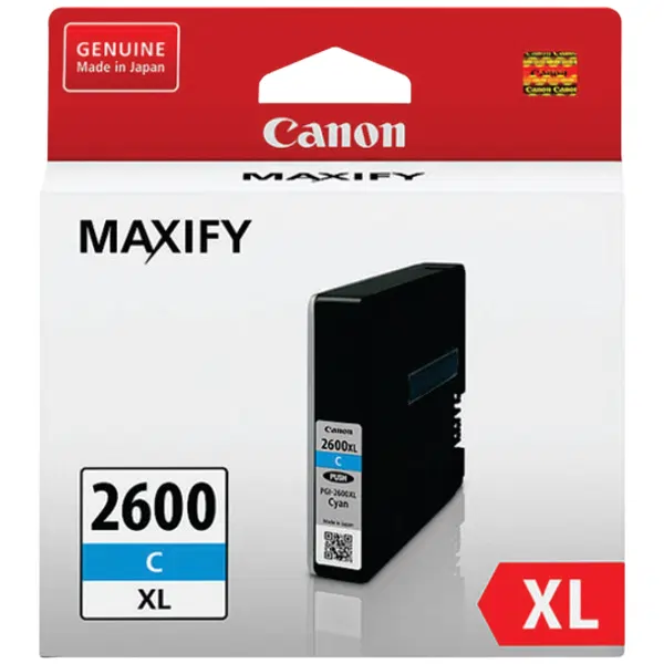 Canon PGI2600XLC High Yield Cyan Ink Cartridge PGI2600XLC