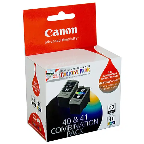 Canon PG40 & CL41 Ink Cartridge Combo Pack PG40CL41CP