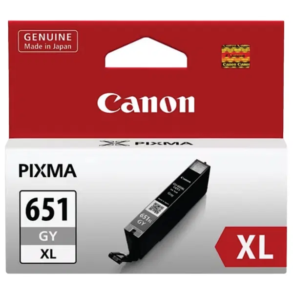 Canon CLI651XLGY High Yield Grey Ink Cartridge CLI651XLGY