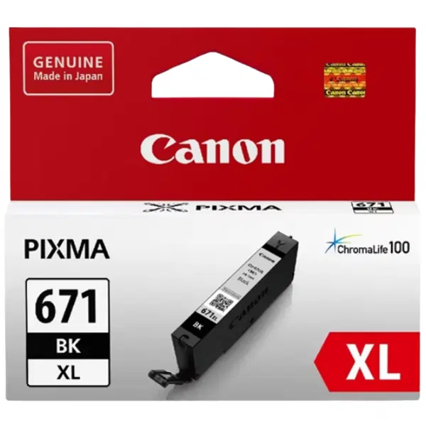 Canon CLI671XLBK High Yield Black Ink Cartridge CLI671XLBK