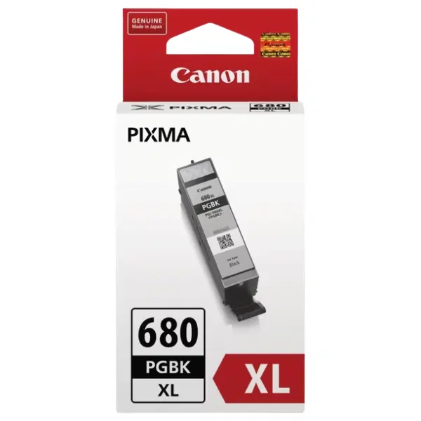 Canon PGI680XLBK High Yield Black Ink Cartridge PGI680XLBK