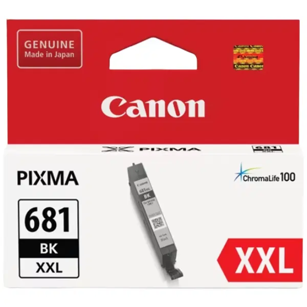 Canon CLI681XXLBK Extra High Yield Black Ink Cartridge CLI681XXLBK