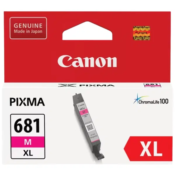 Canon CLI681XLM High Yield Magenta Ink Cartridge CLI681XLM