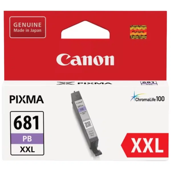 Canon CLI681XXLPB Extra High Yield Photo Blue Cartridge CLI681XXLPB