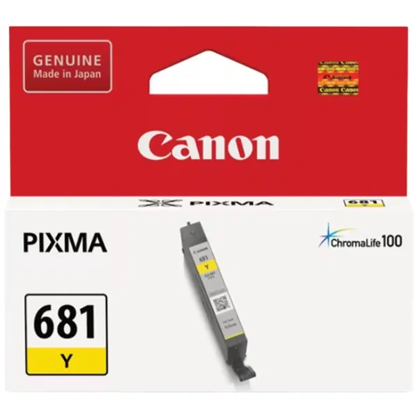 Canon CLI681Y Yellow Ink Cartridge CLI681Y