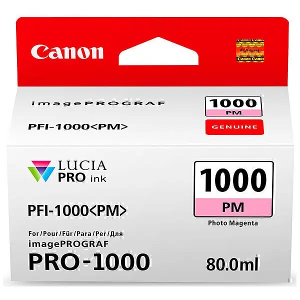 Canon PFI1000PM Photo Magenta Ink Cartridge PFI1000PM