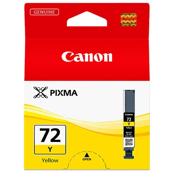 Canon PGI72Y Yellow Ink Cartridge PGI72Y