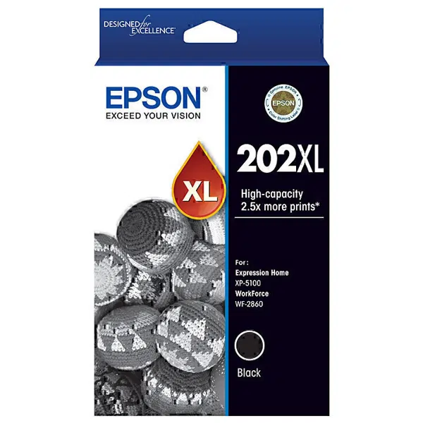 Epson 202XL Black Ink Cartridge C13T02P192