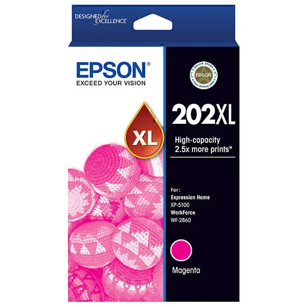 Epson 202XL Magenta Ink Cartridge C13T02P392