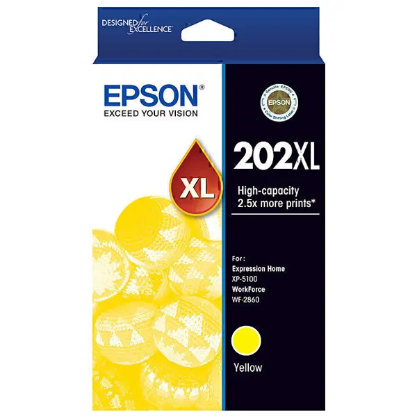 Epson 202XL Yellow Ink Cartridge C13T02P492