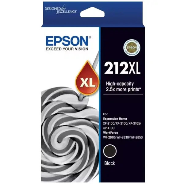 Epson 212XL Black Ink Cartridge C13T02X192