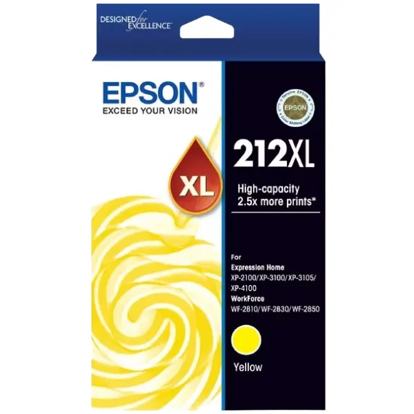 Epson 212XL Yellow Ink Cartridge C13T02X492