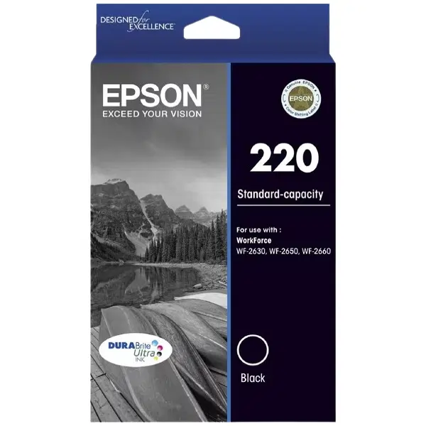 Epson 220 Black Ink Cartridge C13T293192