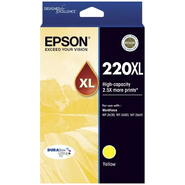 Epson 220XL Yellow Ink Cartridge C13T294492