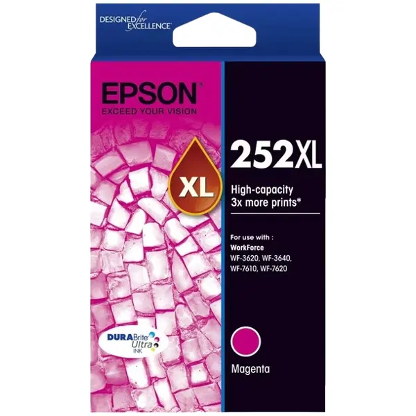 Epson 252XL Magenta Ink Cartridge C13T253392