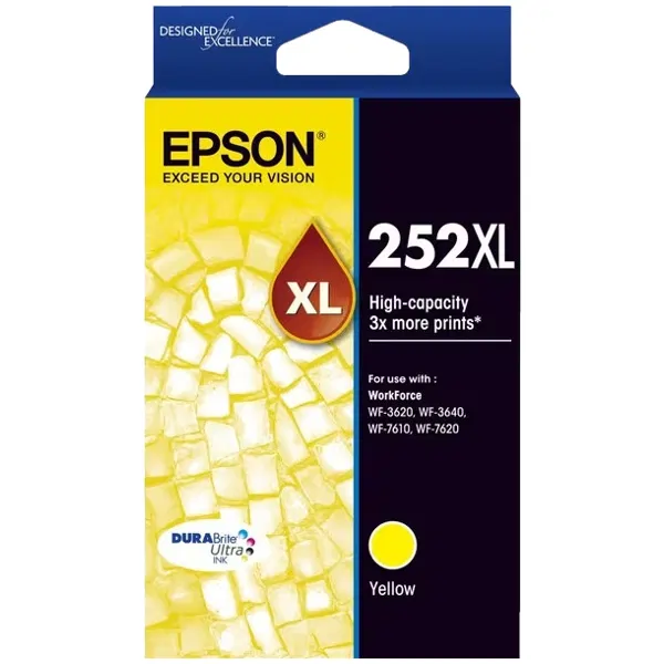 Epson 252XL Yellow Ink Cartridge C13T253492