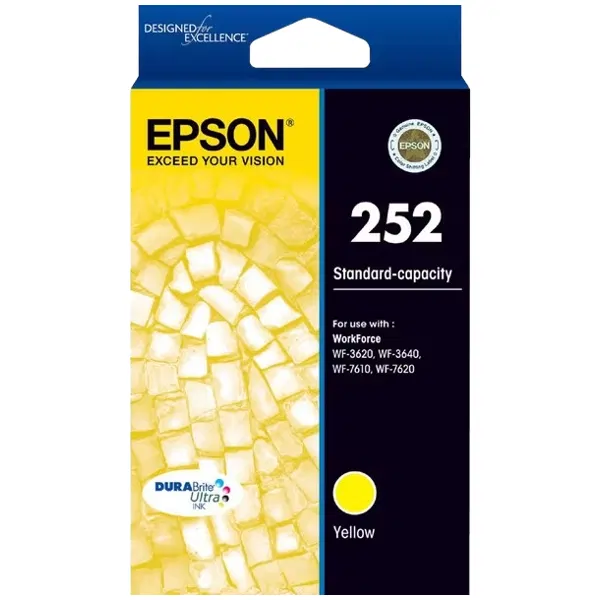 Epson 252 Yellow Ink Cartridge C13T252492