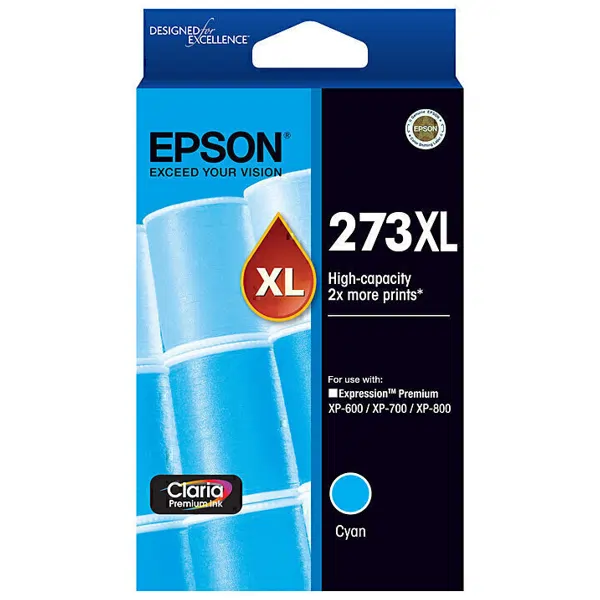 Epson 273XL Cyan Ink Cartridge C13T275292