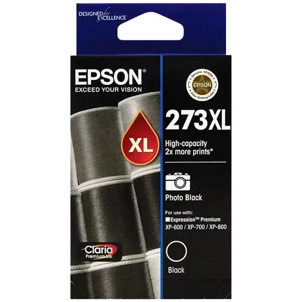 Epson 273XL Photo Black Ink Cartridge C13T275192