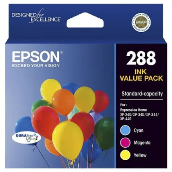 Epson 288 CMY Colour Pack C13T305592