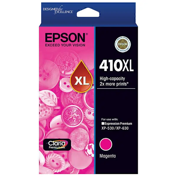 Epson 410XL Magenta Ink Cartridge C13T340392