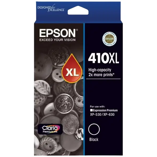 Epson 410XL Black Ink Cartridge C13T339192