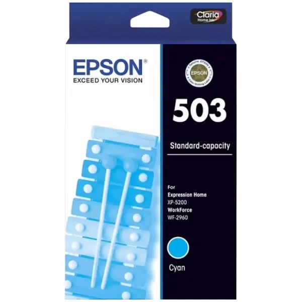 Epson 503 Cyan Ink Cartridge C13T09Q292