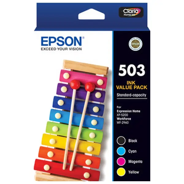 Epson 503 4 Ink Value Pack C13T09Q692