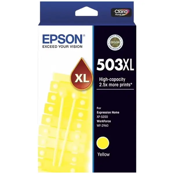 Epson 503XL Yellow Ink Cartridge C13T09R492