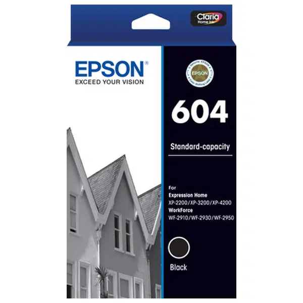 Epson 604 Black Ink Cartridge C13T10G192