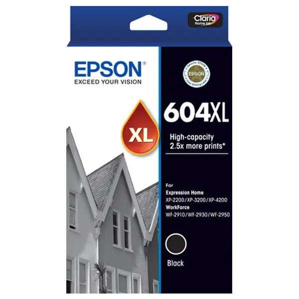 Epson 604XL Black Ink Cartridge C13T10H192