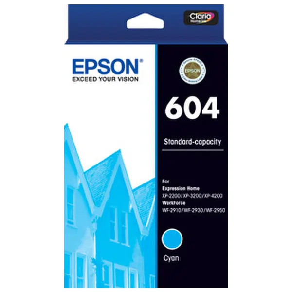 Epson 604 Cyan Ink Cartridge C13T10G292