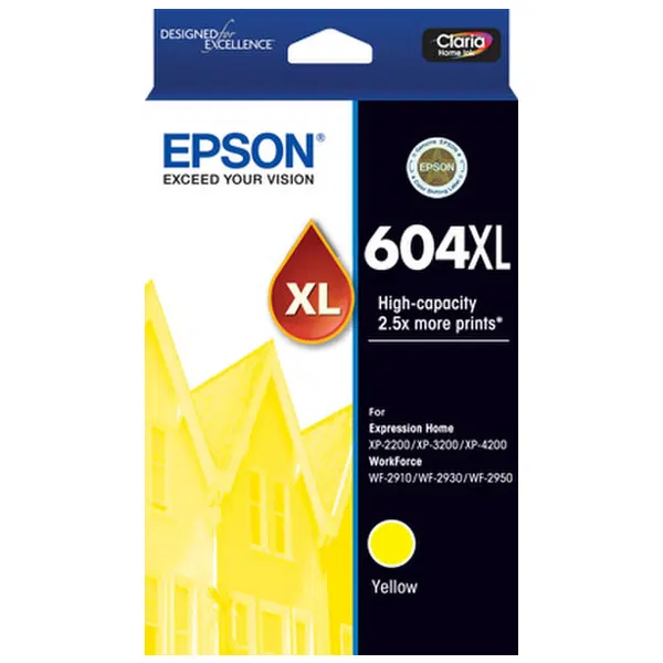 Epson 604XL Yellow Ink Cartridge C13T10H492