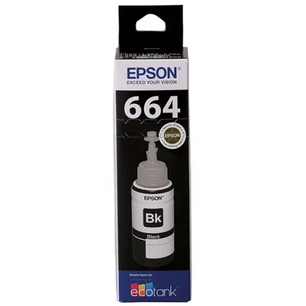 Epson T664 Black EcoTank Bottle C13T664192