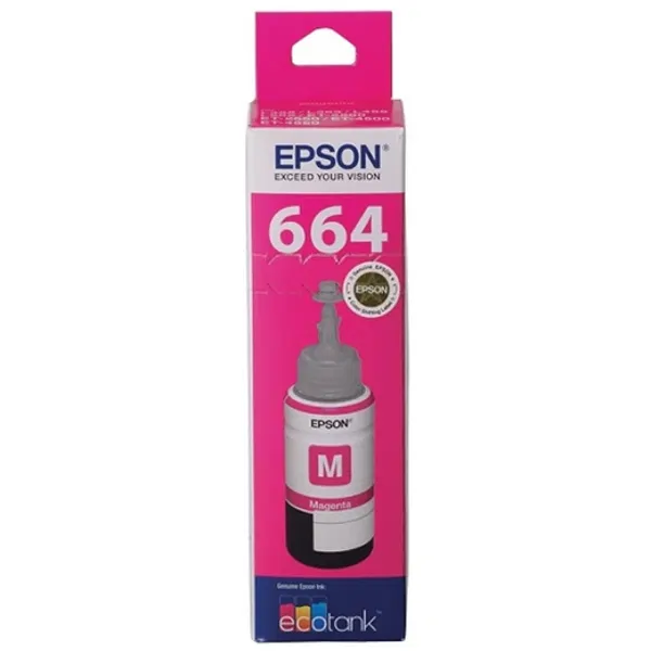 Epson T664 Magenta EcoTank Bottle C13T664392