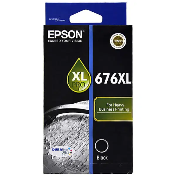 Epson 676XL Black Ink Cartridge C13T676192